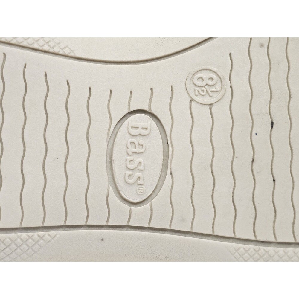Bass Boater Aboard Women 8.5M Brown Leather Boat Shoes Mules Tassel Slip On - Picture 13 of 13